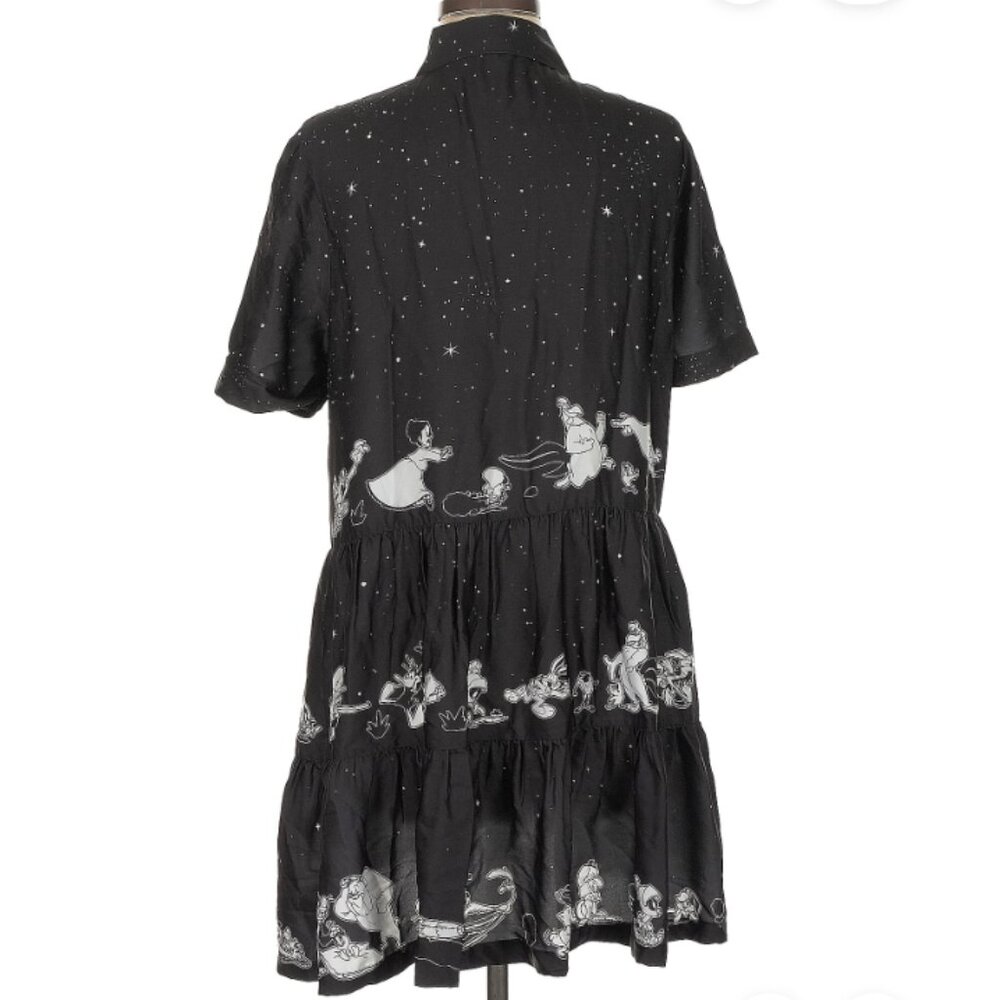 Rare NWT Blackmilk x Looney Tunes Chase Tiered Shirt Dress~LIMITED Size AU6 USXS - Picture 4 of 14